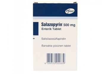 SALAZOPYRIN 500 MG 50 ENTERIK TABLET